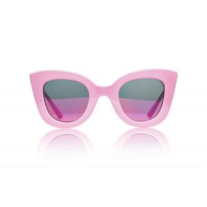 Sons + Daughters Sunglasses Cat-Cat Pink with Fire Mirror
