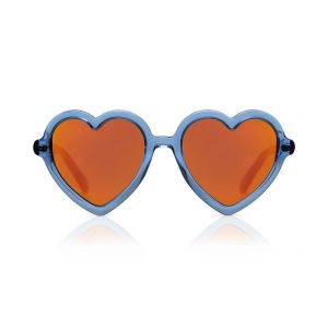 Sons + Daughters Sunglasses Lola Blue Jelly with Mirror