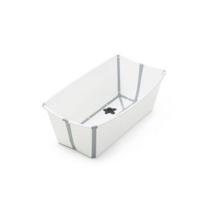 Stokke Flexi Bath Bundle with Heat Sensitive Plug V2 - White @