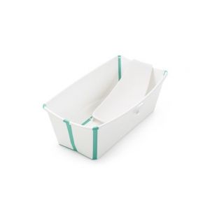 Stokke Flexi Bath Bundle  V2 - White Aqua