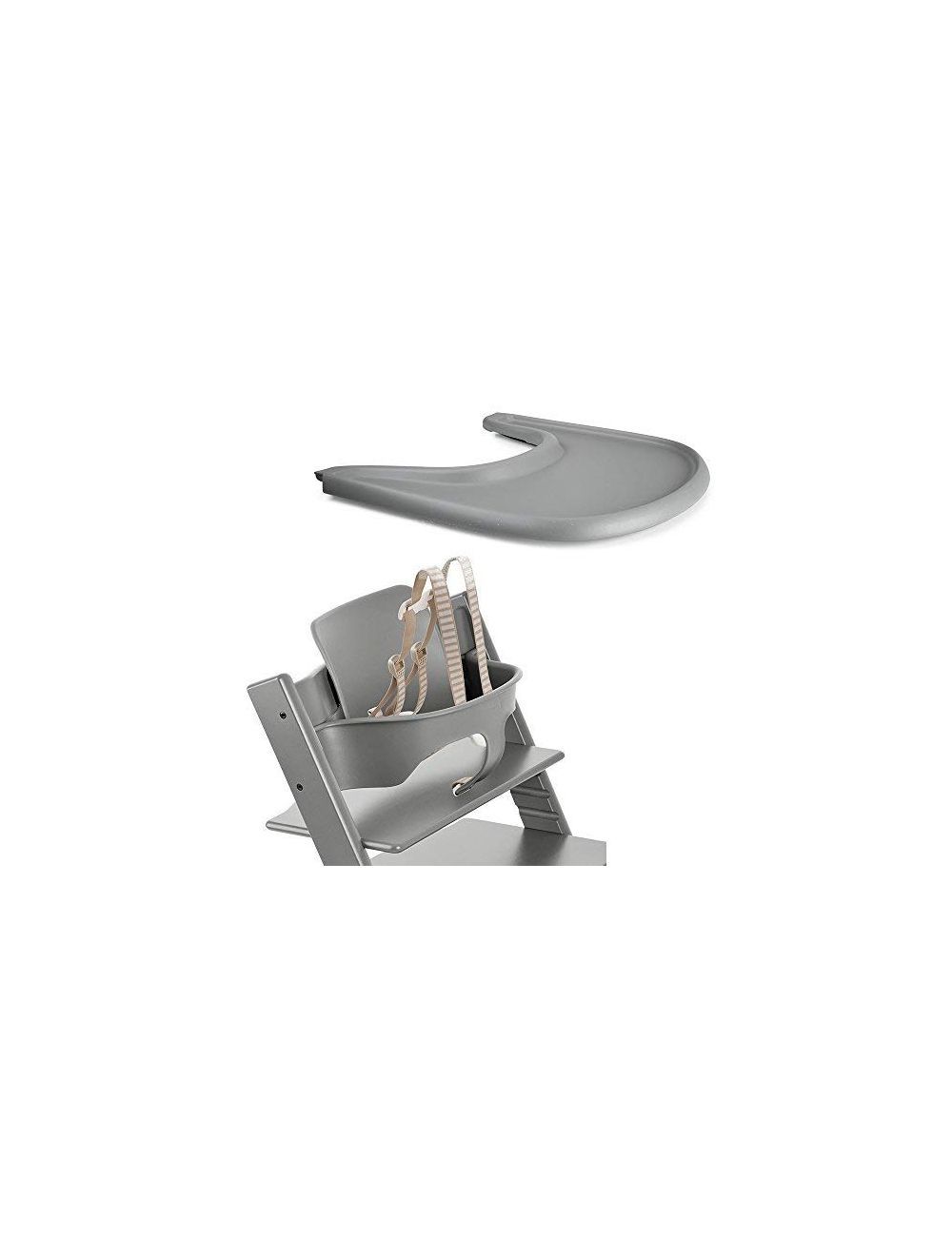 Stokke tray storm discount grey