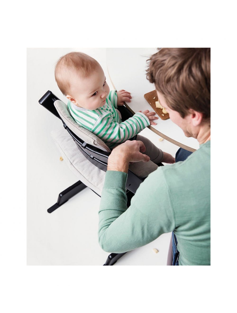 Stokke Tripp Trapp High Chair with Baby Set - Black