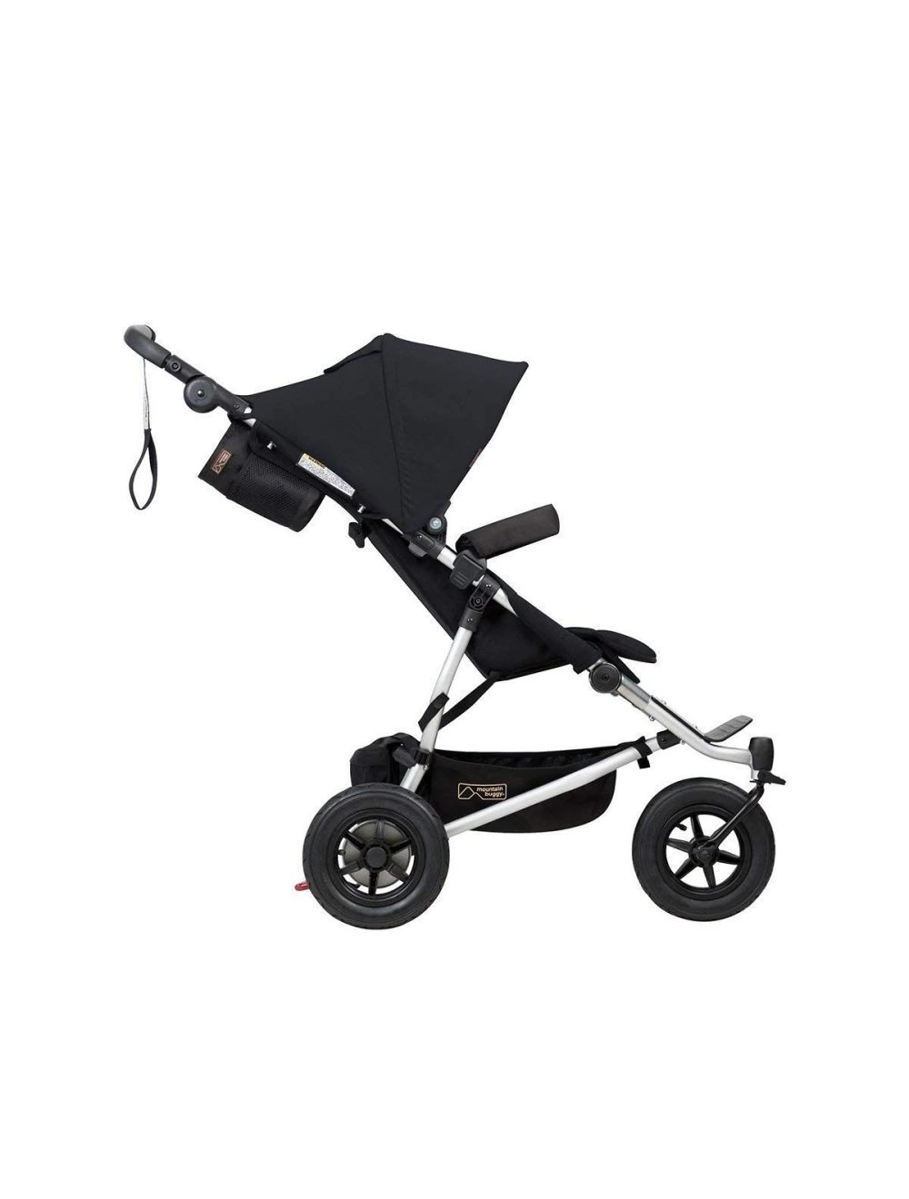 Mountain Buggy Duet V3 Double Stroller Black