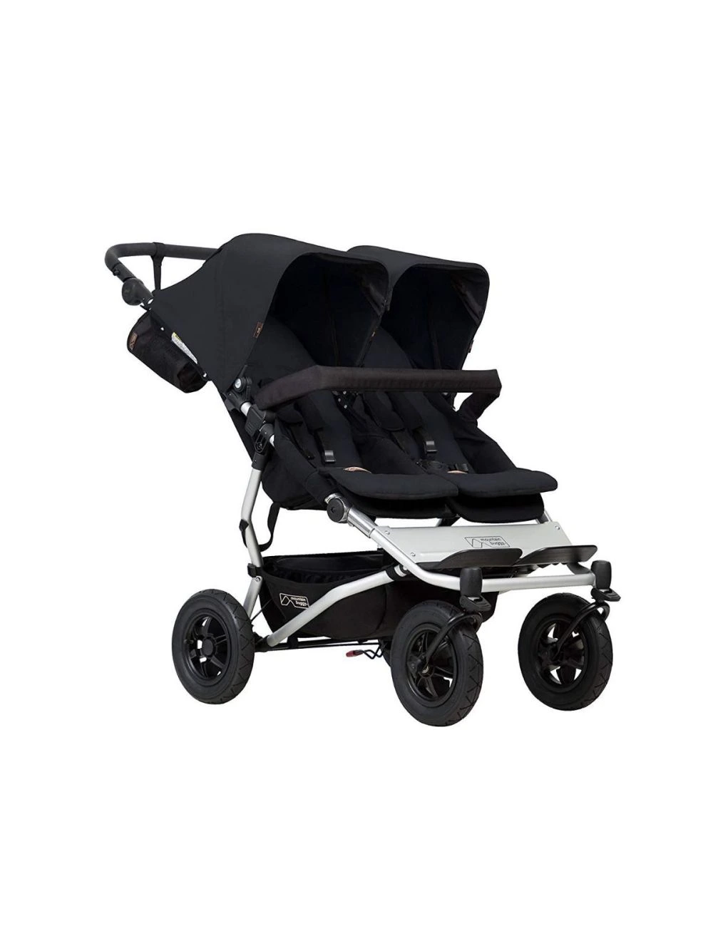 Mountain Buggy Duet V3 Double Stroller Black